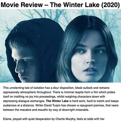 Movie Review – The Winter Lake (2020)